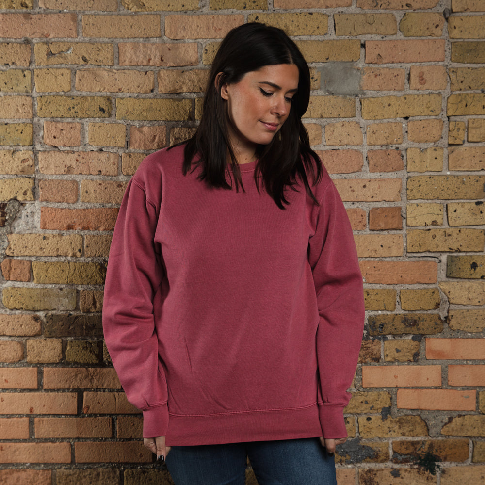 Garment Dye Crew Neck