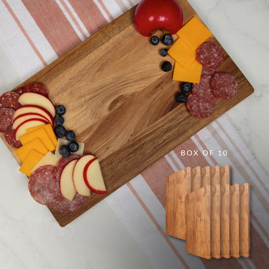 Acacia Cutting board: Box of 10
