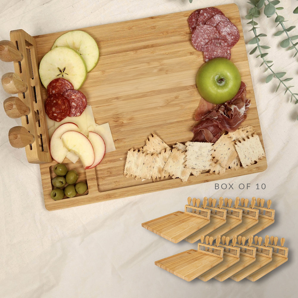 Bamboo Cheese Board: Box of 10