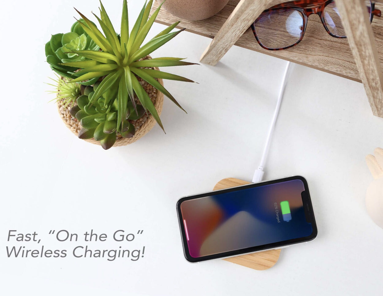 Bamboo Charging Station: Box of 20