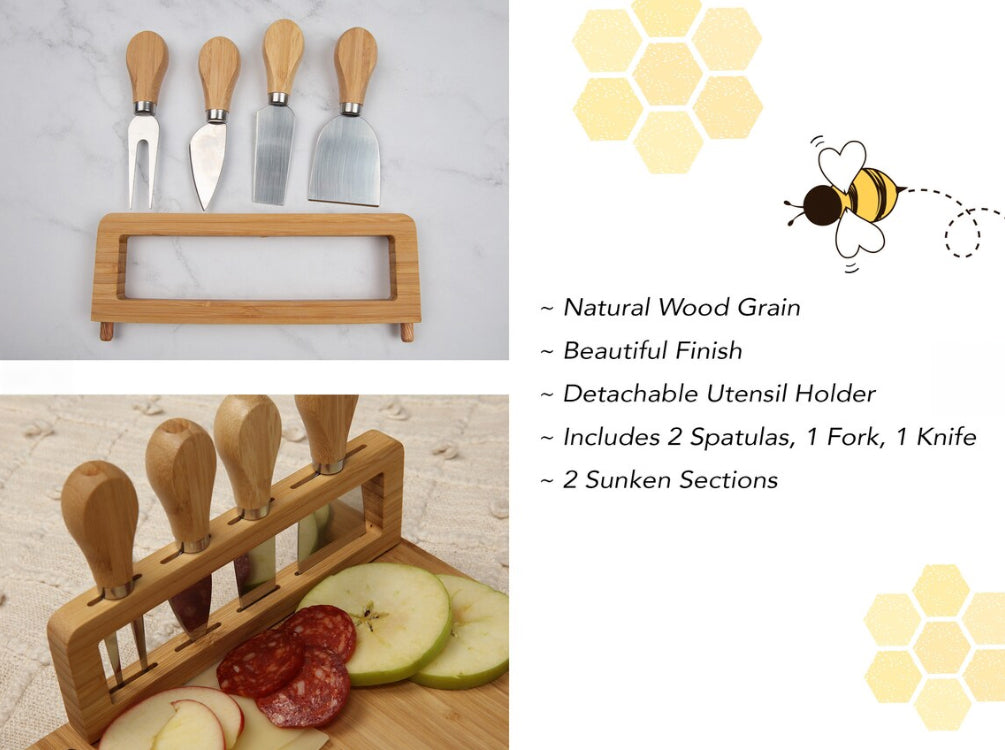 Bamboo Cheese Board: Box of 10