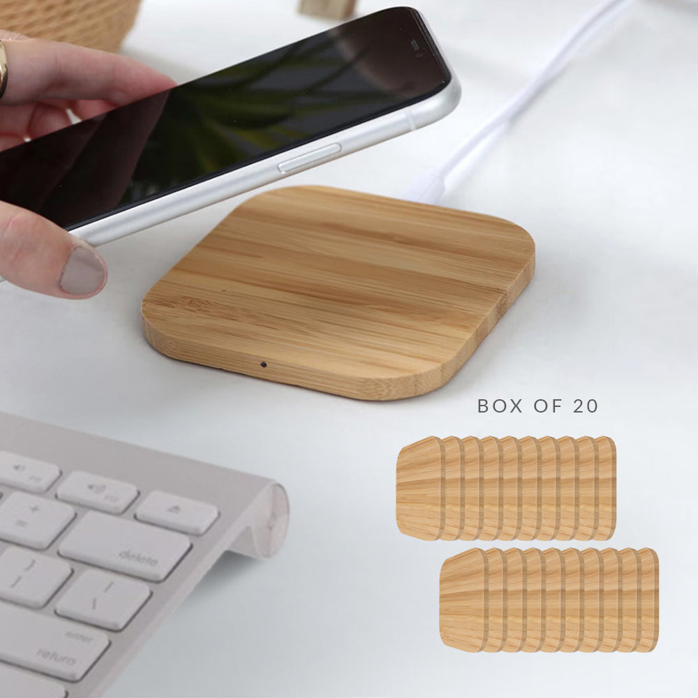 Bamboo Charging Station: Box of 20