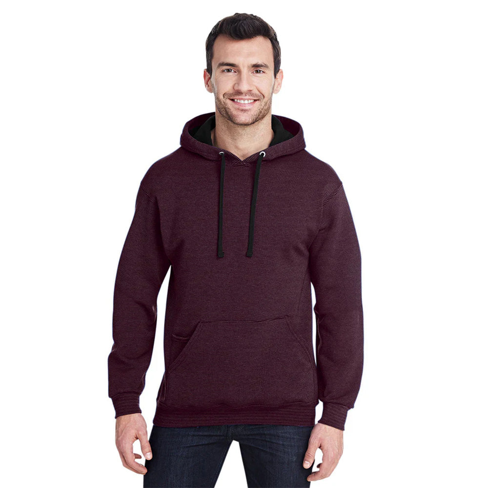 Fruit of the Loom - Sofspun® Microstripe Hooded Pullover Sweatshirt - SF77R